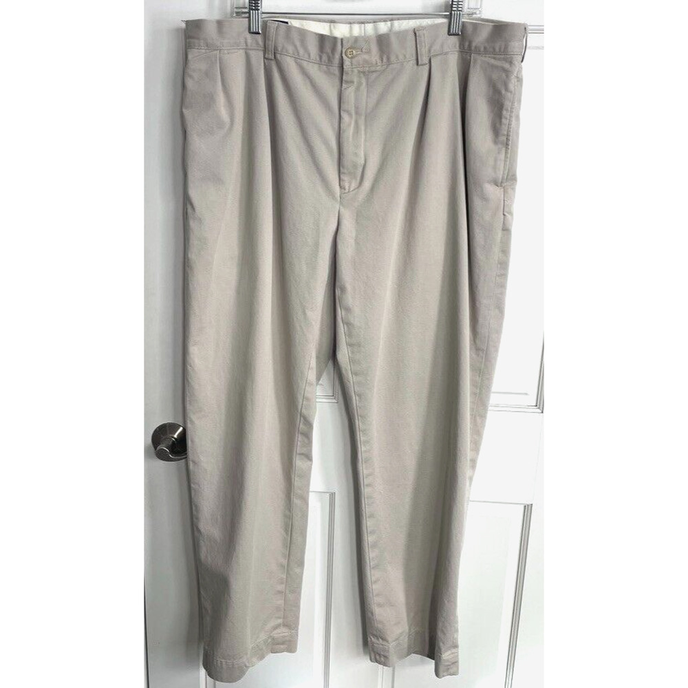 Polo Ralph Lauren Ethan Pants Men's 40x32 Cotton Pleated Straight Leg Classic